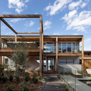Beach style exterior in Central Coast.