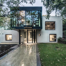 Houzz Tour: A dramatically redesigned ultra-modern home in the treetops