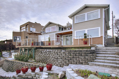 Trendy exterior home photo in Seattle