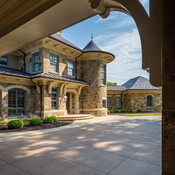 Majestic Stone Manor Fit for a Family