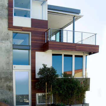 Manhattan Beach Ultra Modern Whole House Exterior Remodel