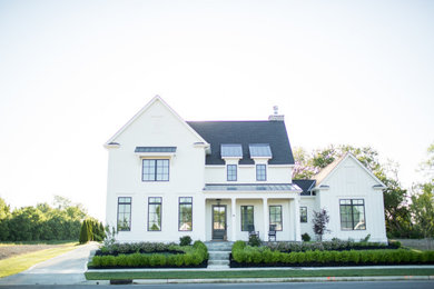 Transitional exterior home photo in Columbus