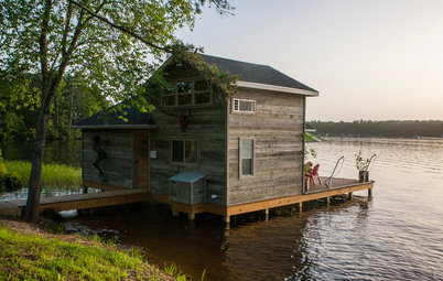 USA Houzz: Lakeside Home Away From Home