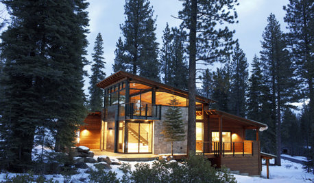 Houzz Tour: A Cosy and Contemporary Home With Stunning Mountain Views