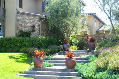 Inspiration for a timeless exterior home remodel in San Diego