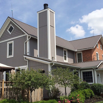 Mastic Board & Batten Vinyl Siding, Harbor Gray