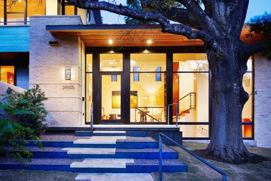 Trendy exterior home photo in Austin