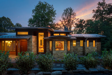Contemporary exterior home idea in Other