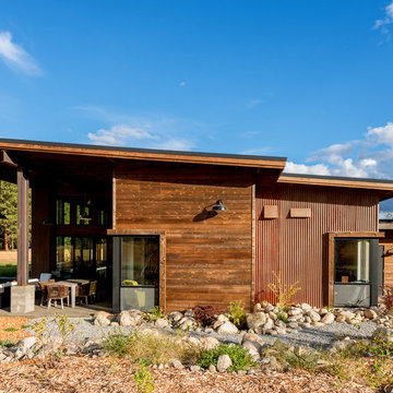 Mazama Meadow Residence, Firewise Design. Mazama WA