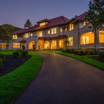 Mediterranean Colonial Mansion
