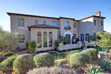 Tuscan exterior home photo in Phoenix