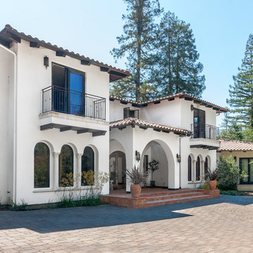 Mediterranean Style Mansion in Saratoga, CA