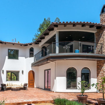 Mediterranean Style Mansion in Saratoga, CA