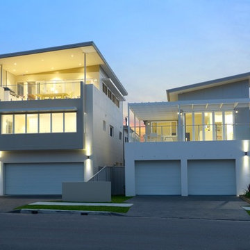 Merewether, 2 new houses at the beach