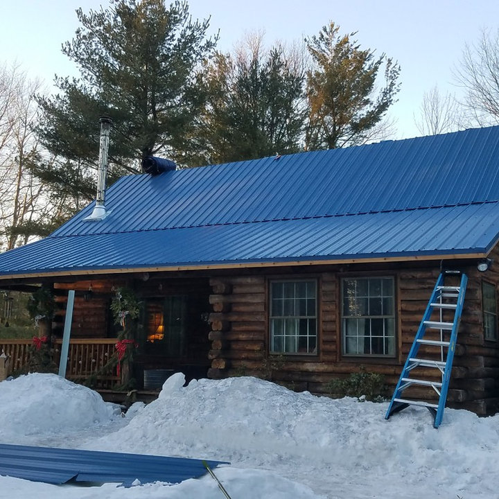 Log Cabin Metal Roof Photos & Ideas Houzz