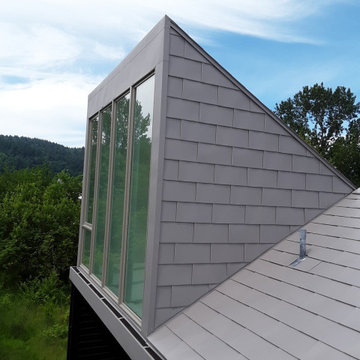 Metal Shingle Roof & Sidewalls