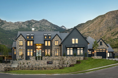 Transitional exterior home photo in Salt Lake City