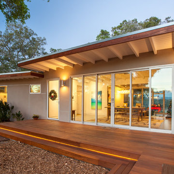 Mid-century Front Porch Remodel