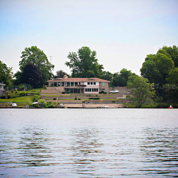Mid-Century Lake House