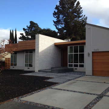 Mid Century Modern Addition and Remodel to a Home in Los Altos, CA
