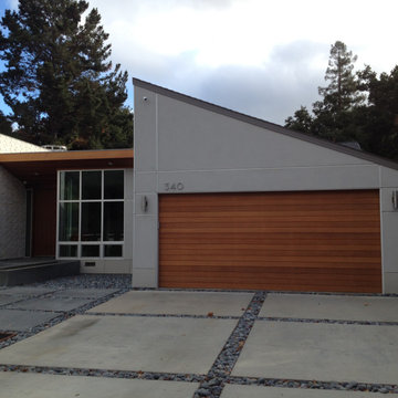 Mid Century Modern Addition and Remodel to a Home in Los Altos, CA