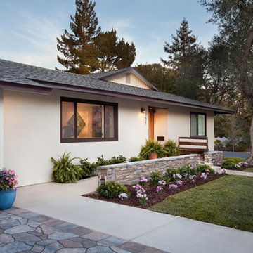 Mid-Century Modern Ranch - Exterior Left Side