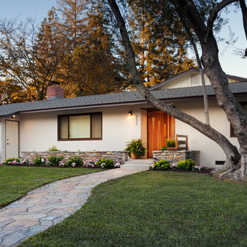 Mid-Century Modern Ranch - Overall Exterior Shot