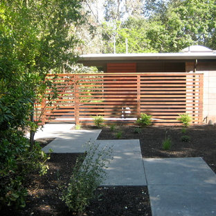 Mid-century modern exterior home idea in San Francisco