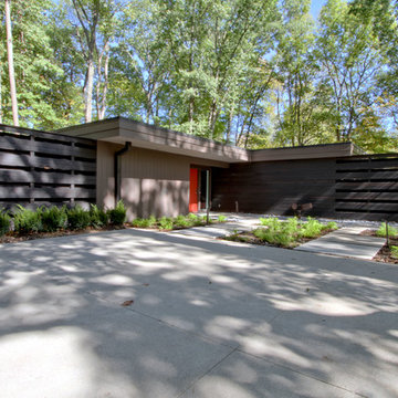 Mid-Century Modern, Whole House Renovation in Spring Mill Indianapolis