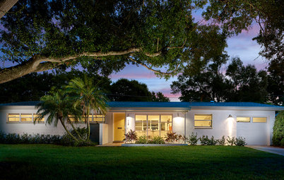 Houzz Tour: Renewed Florida Ranch Pays Homage to Midcentury Roots
