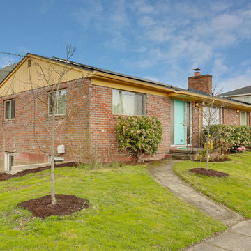 Midcentury Modern duplex remodel