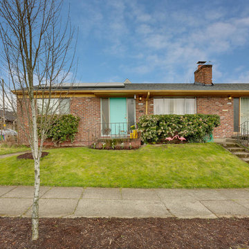 Midcentury Modern duplex remodel