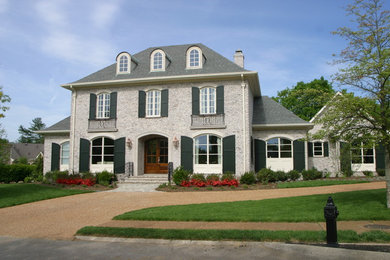 Inspiration for a classic house exterior in Nashville.