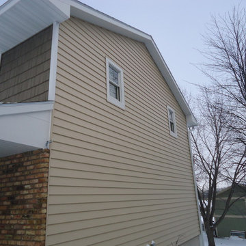 Midwest Traditional Seamless Siding with window and door wraps