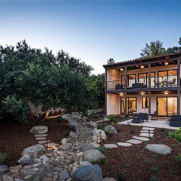 Mission Canyon Spanish Contemporary - Exterior