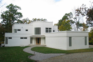 Ispirazione per la facciata di una casa moderna
