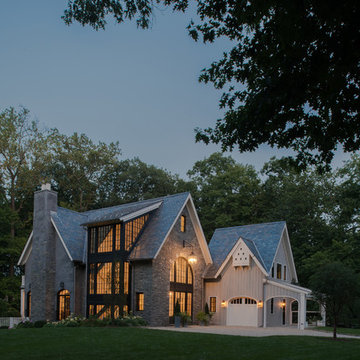 MODERN BELGIAN FARMHOUSE, CONNECTICUT