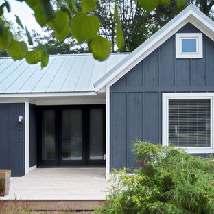 75 Beautiful Modern Blue Exterior Home Pictures Ideas March 21 Houzz
