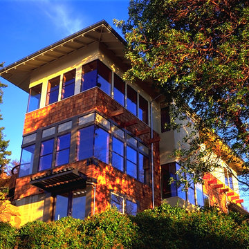 Modern Cedar Shingle Homes