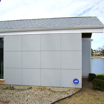 Modern/Contemporary Home, Park Ridge, IL Marvin Ultimate Windows & Hardie Siding