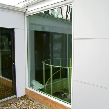 Modern/Contemporary Home, Park Ridge, IL Marvin Ultimate Windows & Hardie Siding
