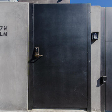 Modern custom gates in Beverly Hills
