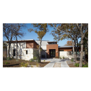 Modern Custom Home in Rollingwood - Modern - Exterior - Austin - by ...