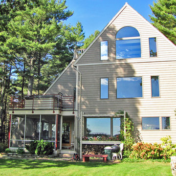 Modern Exterior Home Painting- Concord MA