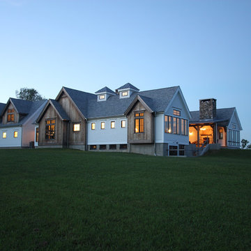 Modern Farm House, Modern Barn