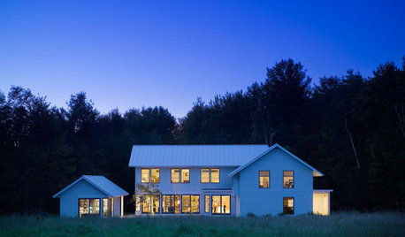Houzz Tour: Contemporary Farmhouse in Rural Vermont