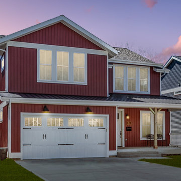 Modern Farmhouse Custom Home | Salt Lake City Home Builder