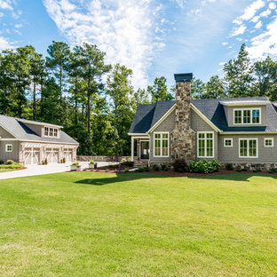 Farmhouse exterior home idea in Atlanta