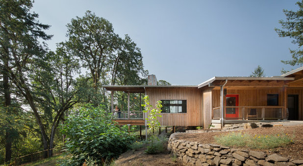 Farmhouse Exterior by M.O.Daby Design