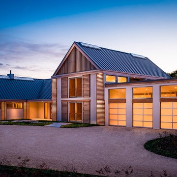 Modern Green Barn -Sagaponack, Long Island